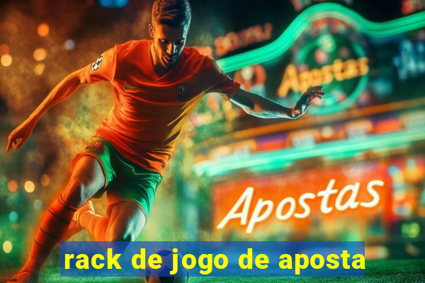 rack de jogo de aposta